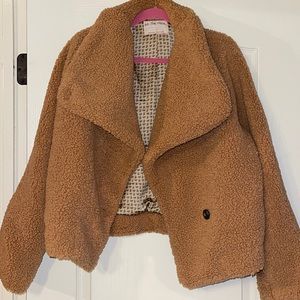 Free People teddy jacket